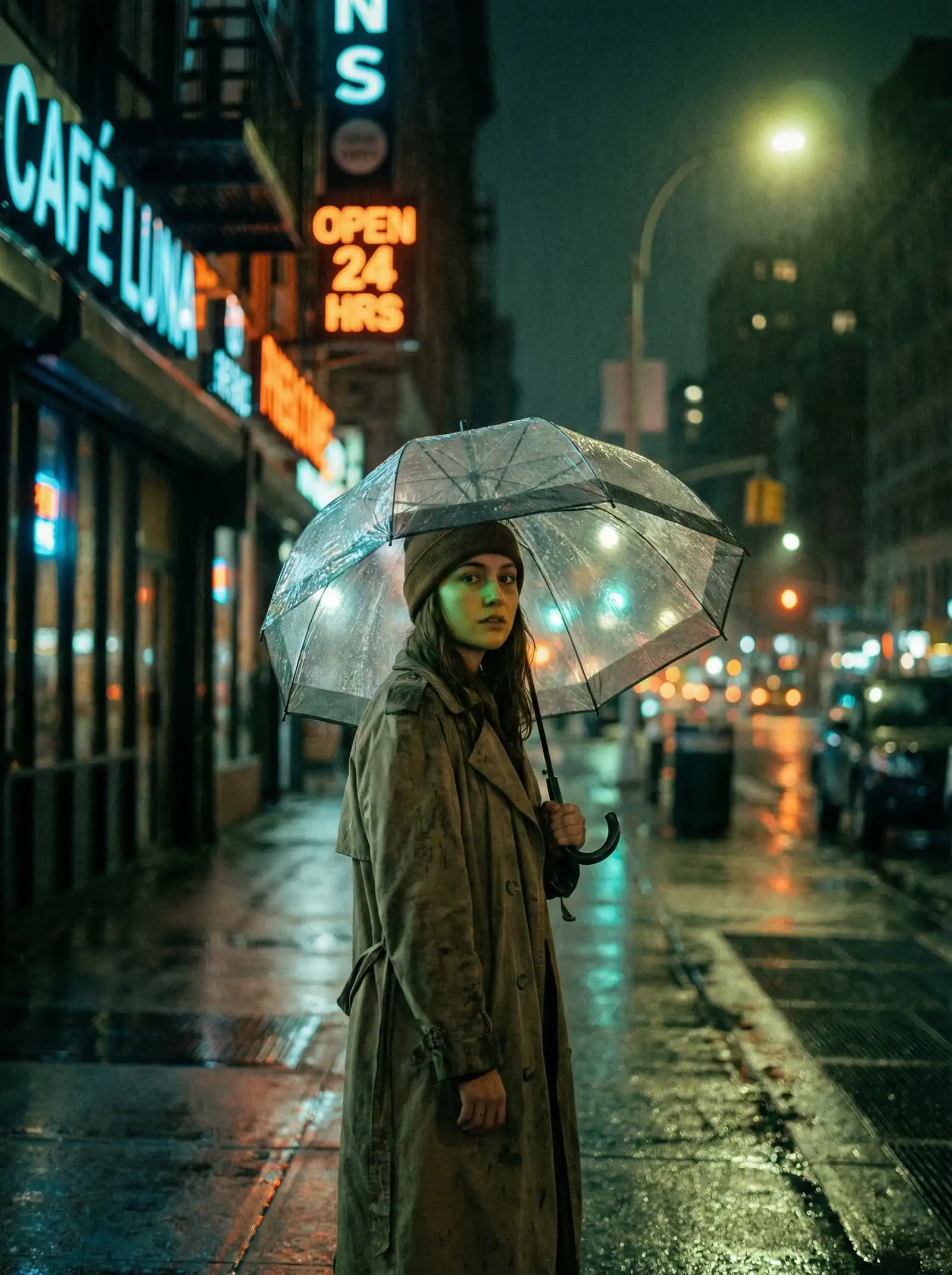 无限臀山 本周佳作 - 雨夜独行